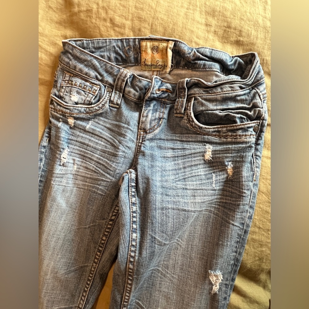 Vintage Y2K American Rag Jeans with Stud detailing